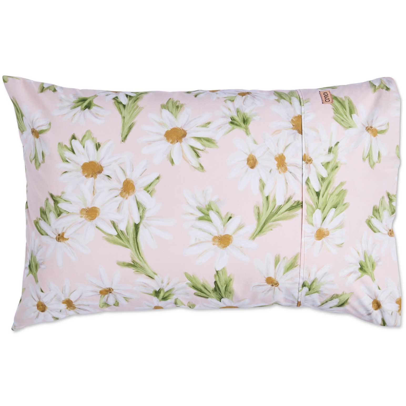 Kip&Co Sweet Daisy Organic Cotton Pillowcases 2P Std Set